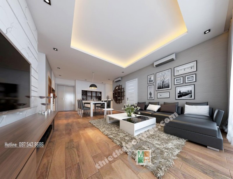 Thiết kế nội thất Vinhomes Thăng Long Thiết kế nội thất Vinhomes Thăng Long