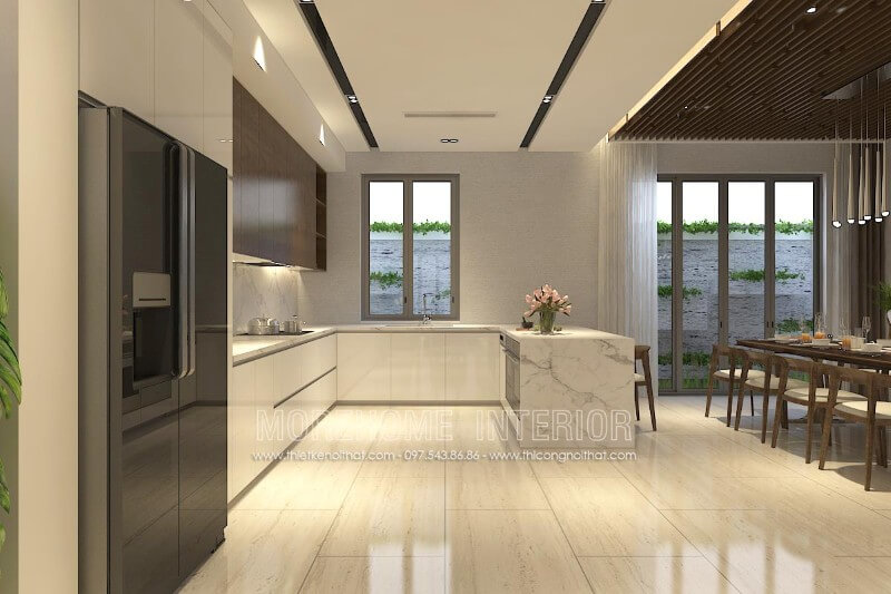 Mẫu tủ bếp ưa chuộng trong nhiều năm nay không lo bị Tủ bếp đẹp