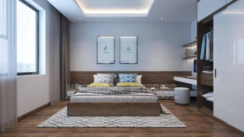 Giường ngủ đẹp cho nhà phố Giường ngủ đẹp cho nhà phố