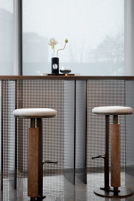 Sofa gỗ hiện đại quán cafe