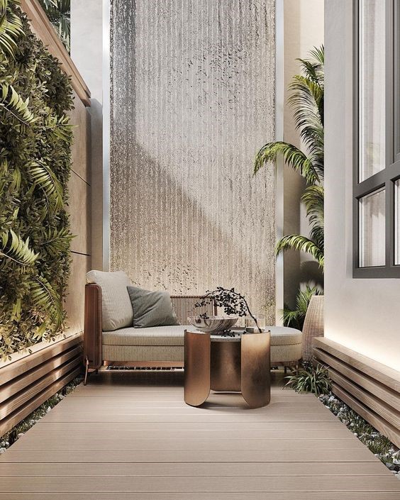 Sofa gỗ hiện đại quán cafe