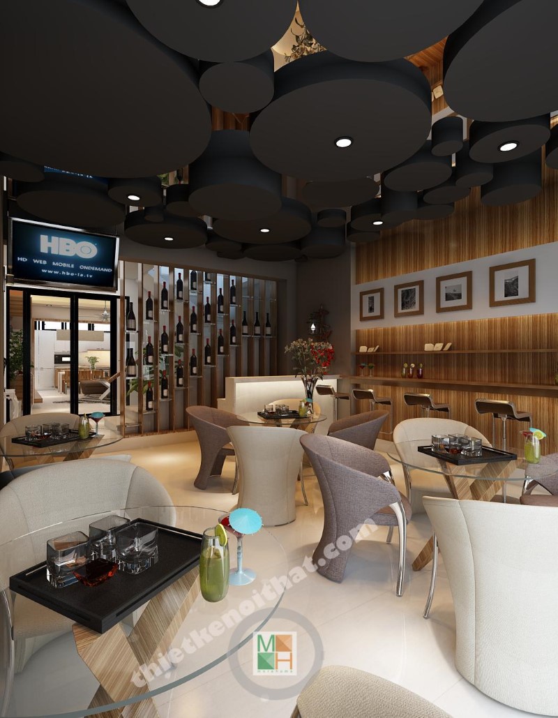 Những mẫu thiết kế nội thất quán café đẹp hút mắt Những mẫu thiết kế nội thất quán café đẹp hút mắt