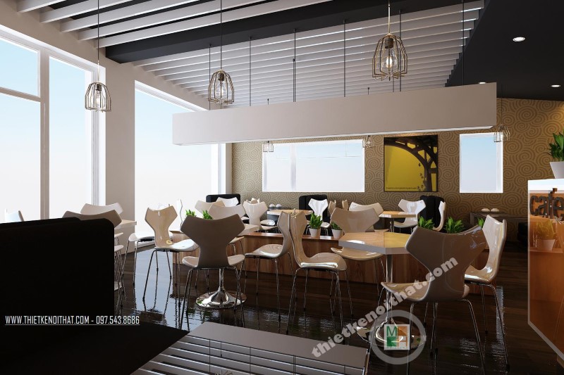 Những mẫu thiết kế nội thất quán café đẹp hút mắt Những mẫu thiết kế nội thất quán café đẹp hút mắt
