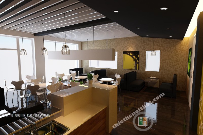 Những mẫu thiết kế nội thất quán café đẹp hút mắt Những mẫu thiết kế nội thất quán café đẹp hút mắt