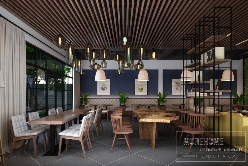 Những mẫu thiết kế nội thất quán café đẹp hút mắt Những mẫu thiết kế nội thất quán café đẹp hút mắt